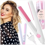 MINI PROSTOWNICA DO WŁOSÓW PRZENOŚNA PODRÓŻNA CERAMICZNA MAŁA TURYSTYCZNA