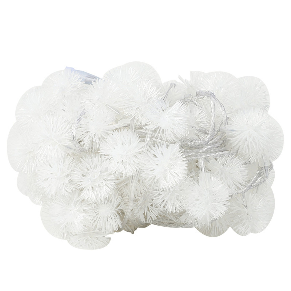 LAMPKI ŚWIĄTECZNE W KSZTAŁCIE ŚNIEŻYNKI DEKORACJA ŁAŃCUCH LED KOLOROWY