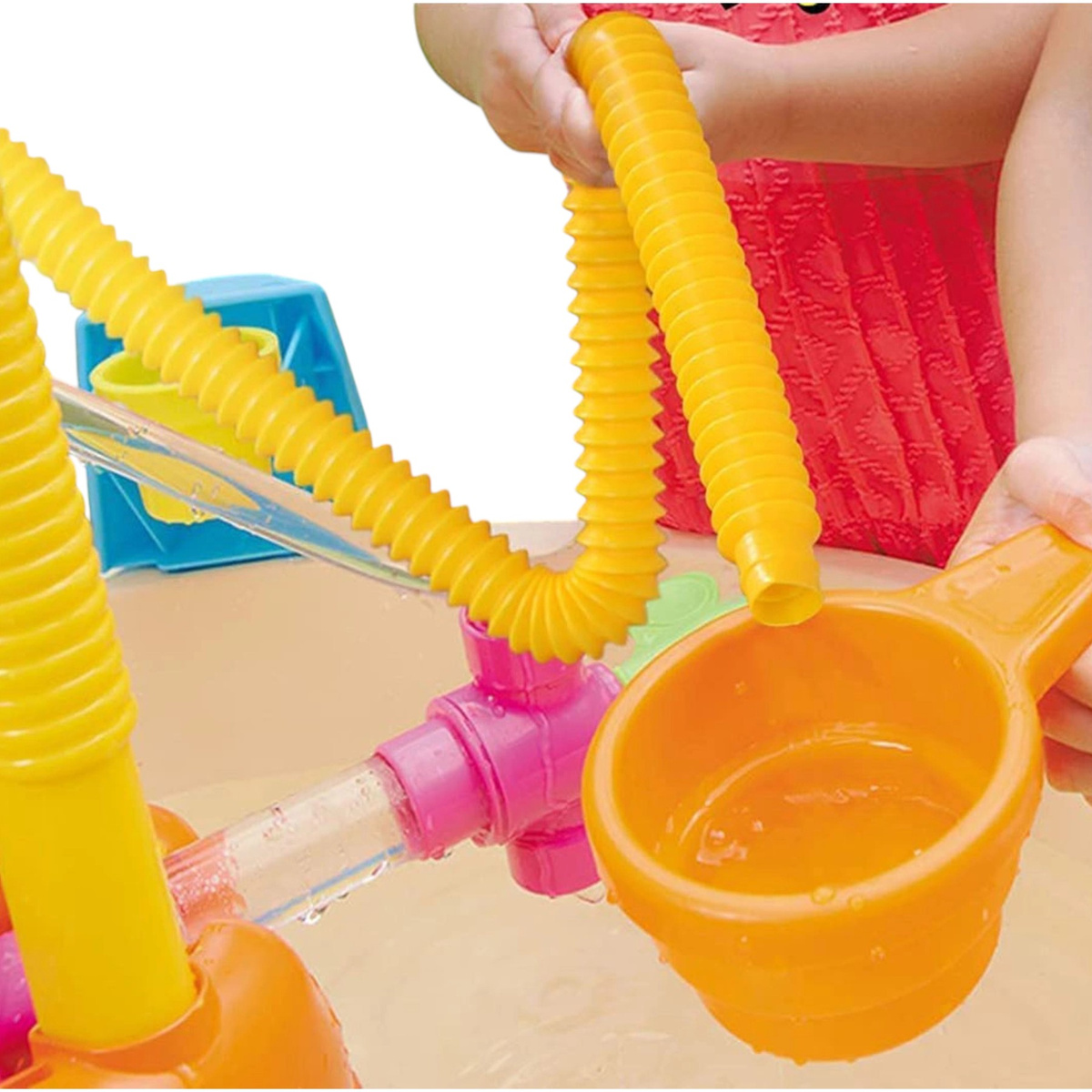 DUŻA RURKA ANTYSTRESOWA SENSORYCZNA GNIOTEK RURA POP TUBE XXL MEGA ROZCIĄGLIWA - ZESTAW 4 SZTUKI