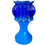 LAMPKA LED OBROTOWA DEKORACYJNY PROJEKTOR OBROTOWY ŚWIECI LED 18CM KRYSZTAŁ