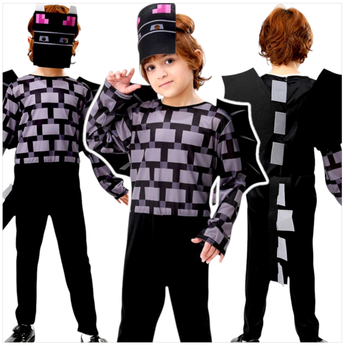 MINECRAFT STRÓJ SMOKA ENDERDRAGON rozmiar L