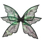 STRÓJ MAGICZNA WRÓŻKA PRZEBRANIE WRÓŻKI SKRZYDEŁKA MOTYLA + SPÓDNICZKA