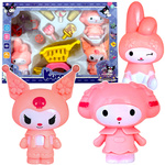 KUROMI - DUŻY ZESTAW FIGUREK + AKCESORIA WÓZEK SKLEPOWY ROWER ZESTAW 10W1
