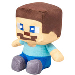 DUŻA MASKOTKA STEVE MINECRAFT PRZYTULANKA PLUSZAK LUDEK Z GRY MIĘKKA POSTAĆ