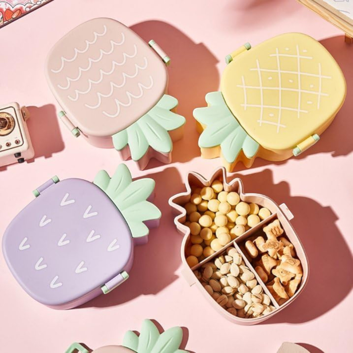 POJEMNIK NA JEDZENIE DLA DZIECI LUNCH BOX LUNCHBOX ŚNIADANIÓWKA + SZTUĆCE