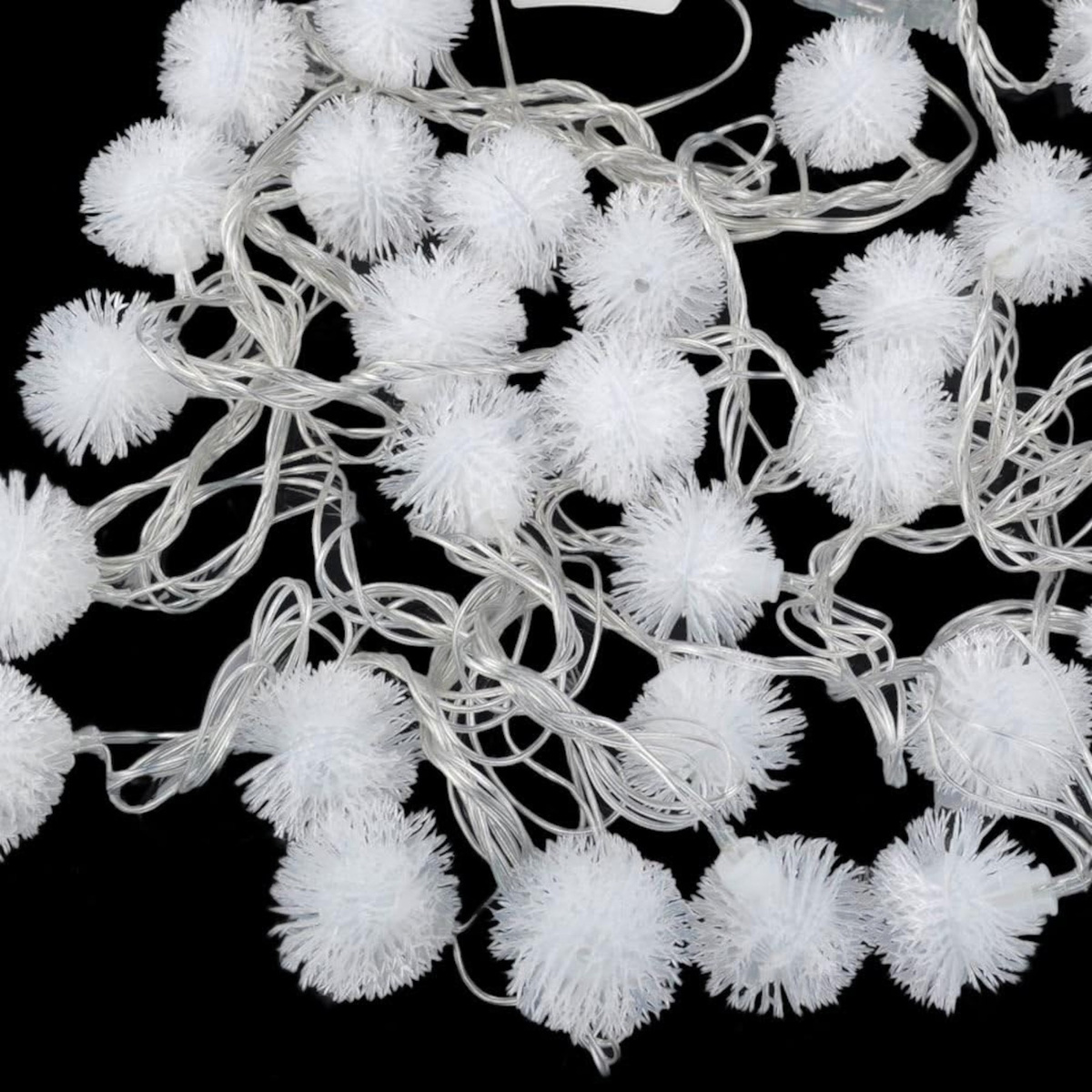 LAMPKI ŚWIĄTECZNE W KSZTAŁCIE ŚNIEŻYNKI DEKORACJA ŁAŃCUCH LED KOLOROWY