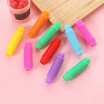 RURKA ANTYSTRESOWA SENSORYCZNA GNIOTEK RURA POP TUBE XXL MEGA ROZCIĄGLIWA - ZESTAW 4 SZTUKI