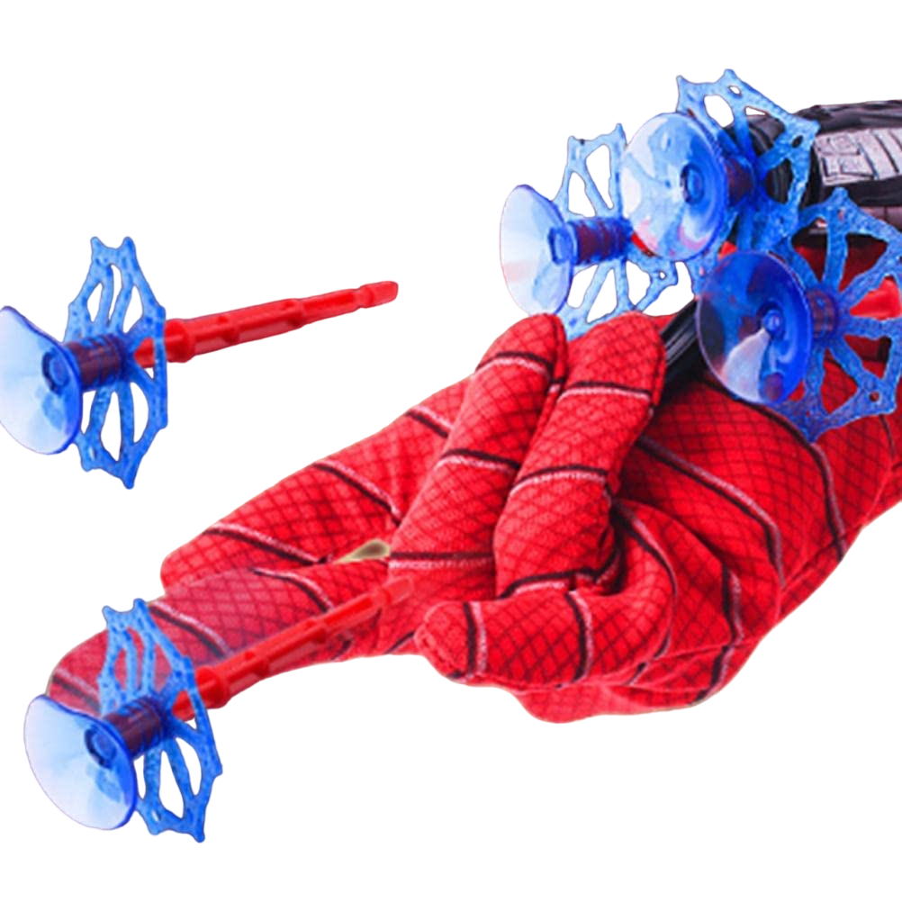 SPIDERMAN MEGA ZESTAW 5w1 FIGURKA 2x RĘKAWICA WYRZUTNIA SIECI MASKA KOSTIUM