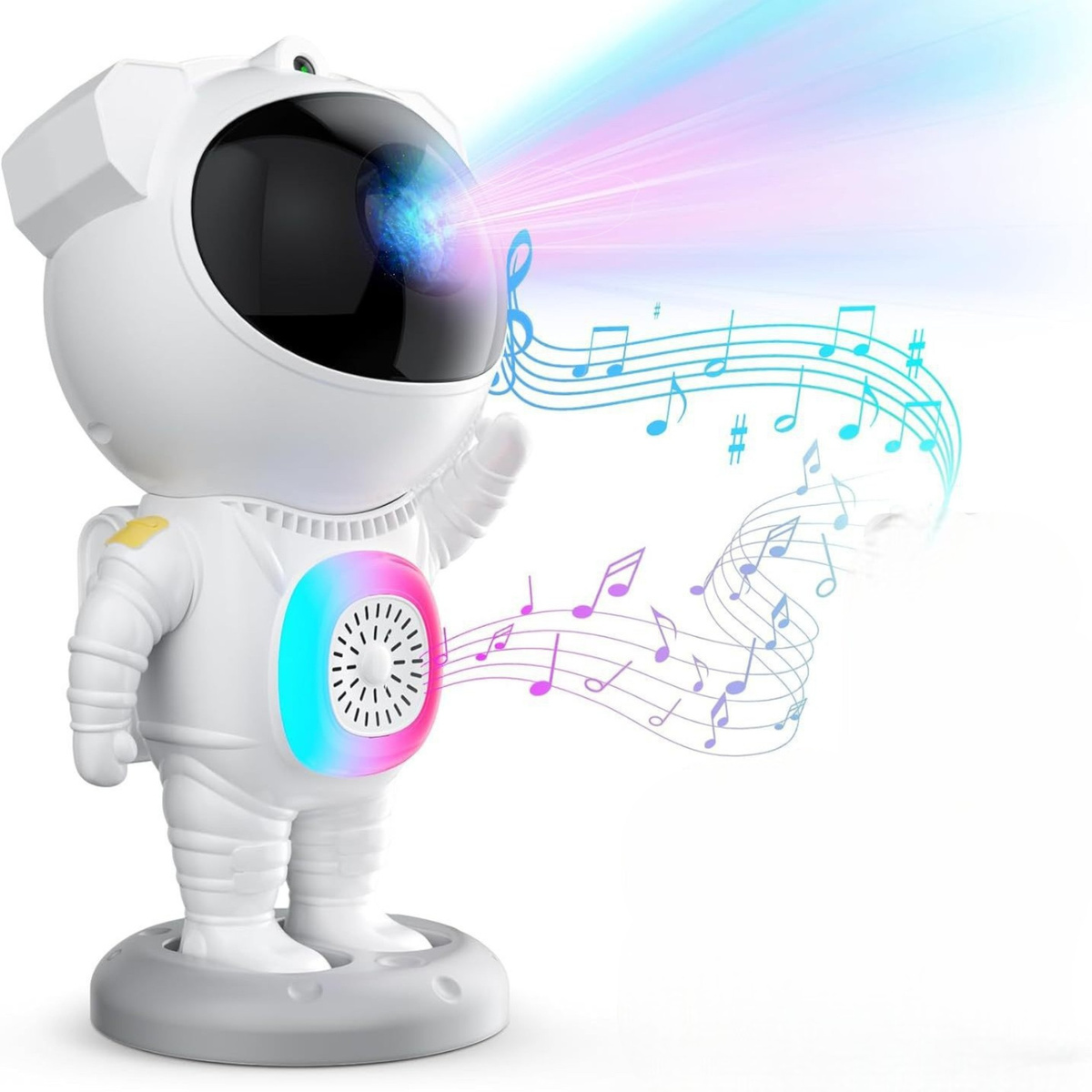 PROJEKTOR GWIAZD ASTRONAUTA LAMPKA NOCNA RZUTNIK GLOŚNIK BLUETOOTH 8w1 2025