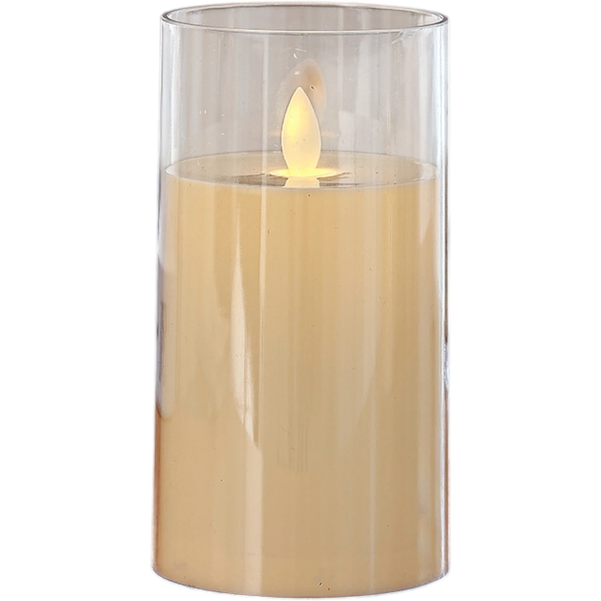 ŚWIECZKA LED 10CM ELEKTRYCZNY WKŁAD DO ZNICZY ŚWIECA EFEKT PŁOMIENIA ZNICZ