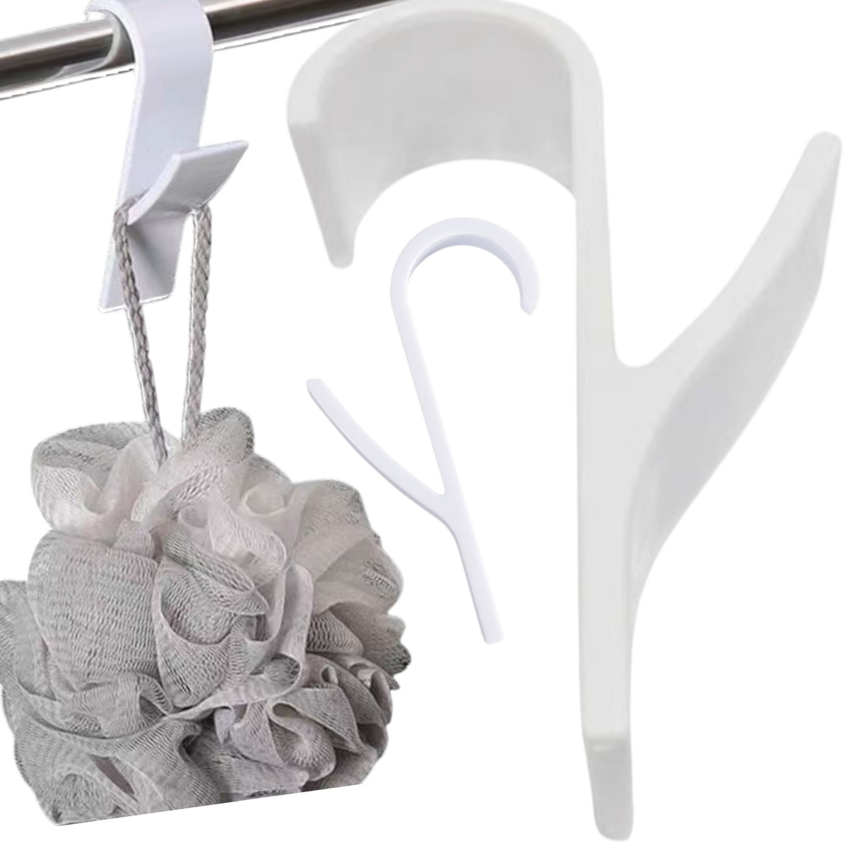 HACZYK NA GRZEJNIK WIESZAK ŁAZIENKOWY UCHWYT DO KALORYFERA ZESTAW 12 SZTUK