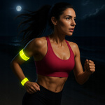 OPASKA ODBLASKOWA DO BIEGANIA DO ROWERU 30cm - ZESTAW 20 SZTUK