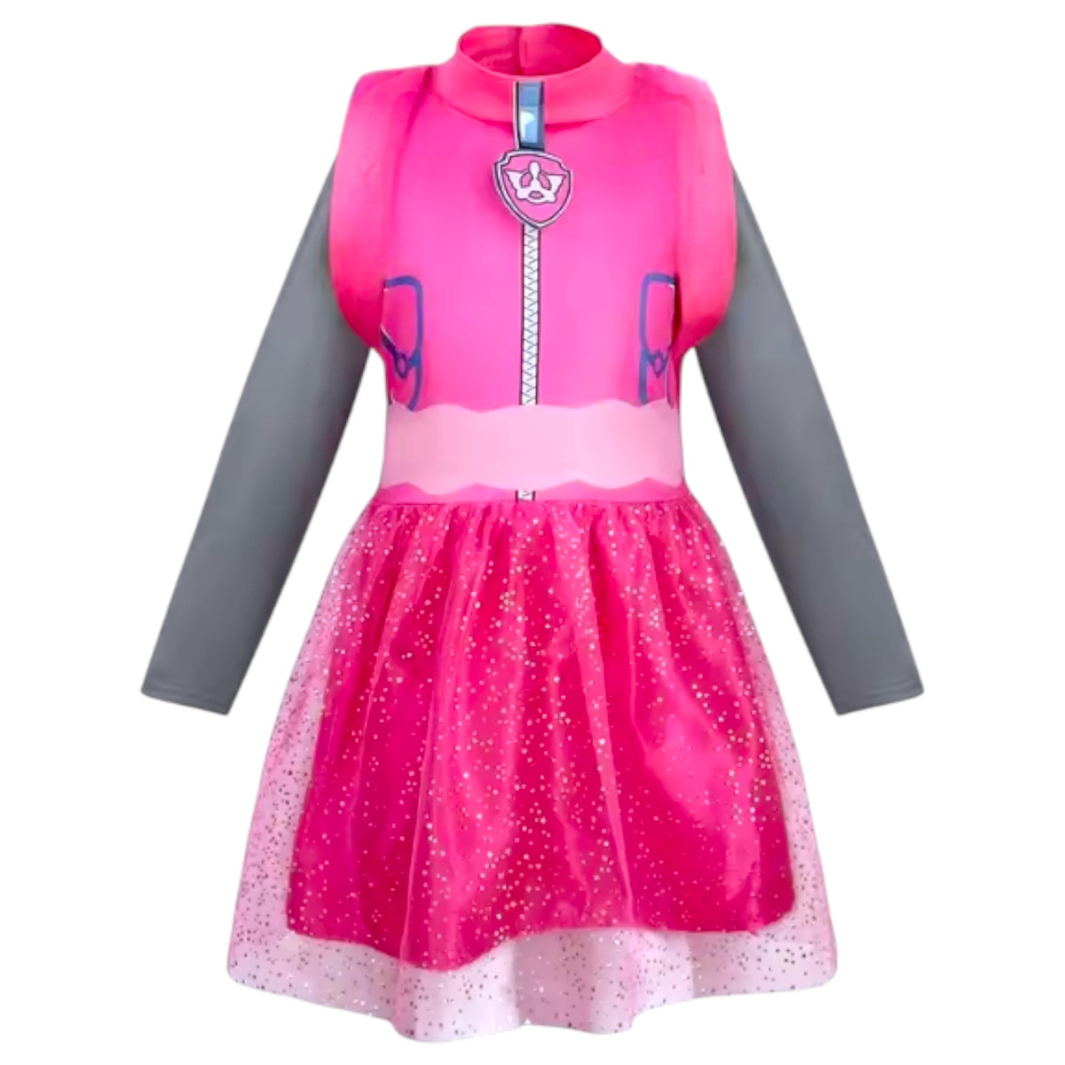 PSI PATROL STRÓJ SKYE KOSTIUM DLA DZIEWCZYNKI NA IMPREZĘ SUKIENKA L