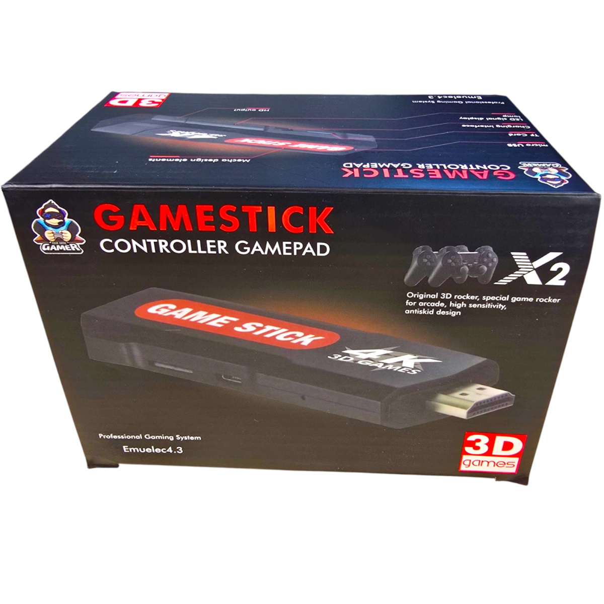 KONSOLA RETRO PRZENOŚNA GRA TELEWIZYJNA 2 PADY 40000 GIER HDMI 4K GIERKA !!