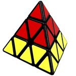KOSTKA LOGICZNA PIRAMIDA PYRAMINX UKŁADANKA ŁAMIGŁÓWKA EDUKACYJNA DLA DZIECI