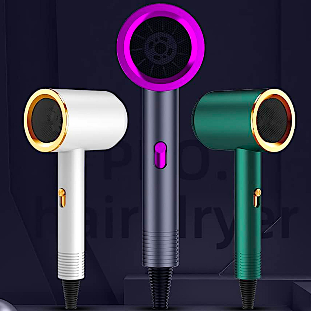 PROFESJONALNA SUSZARKA DO WŁOSÓW KONCENTRATOR JONIZACJA MEGA MOCNA 2000W