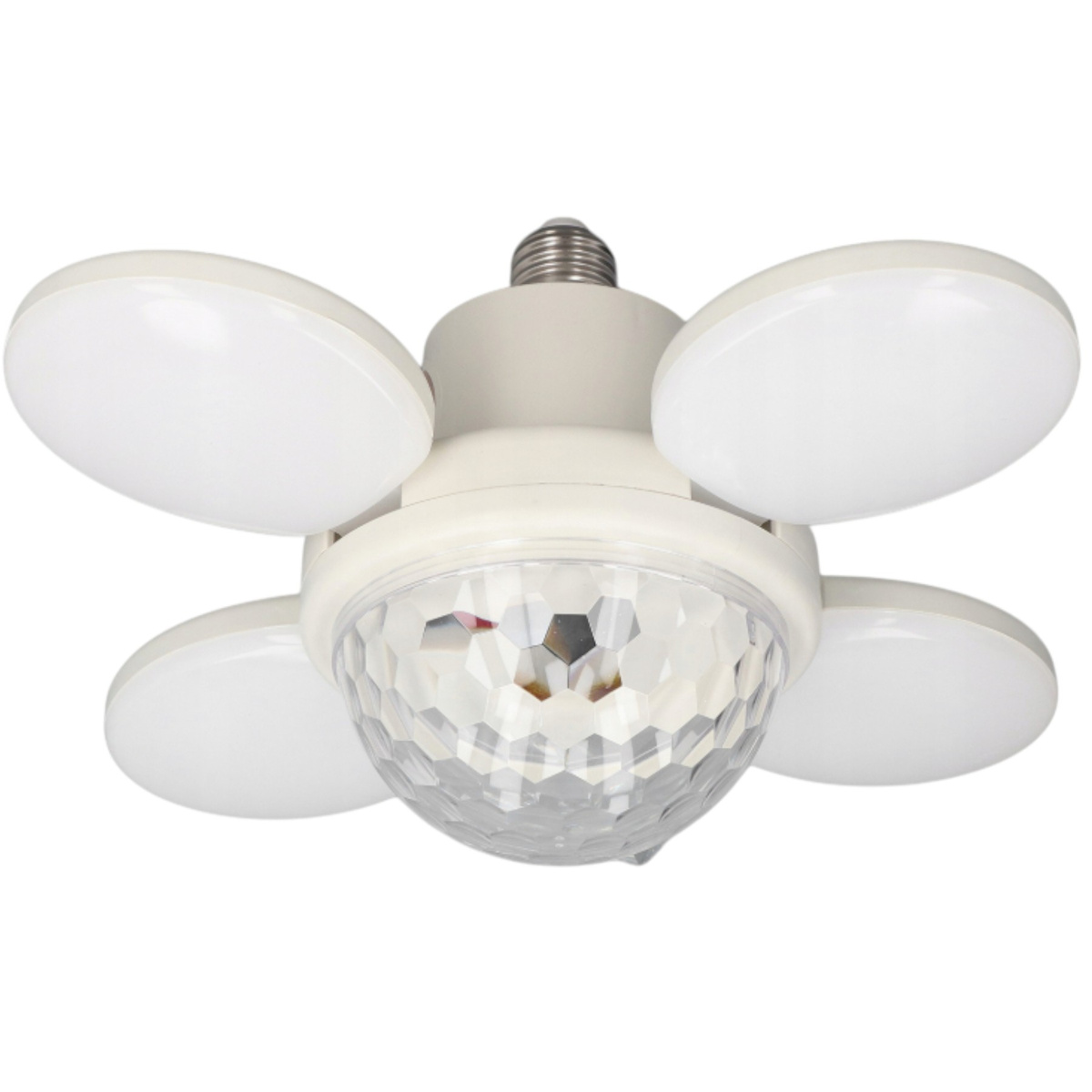 LAMPA LED SUFITOWA OBROTOWA INTELIGENTNA ŻARÓWKA GŁOŚNIK BLUETOOTH PILOT