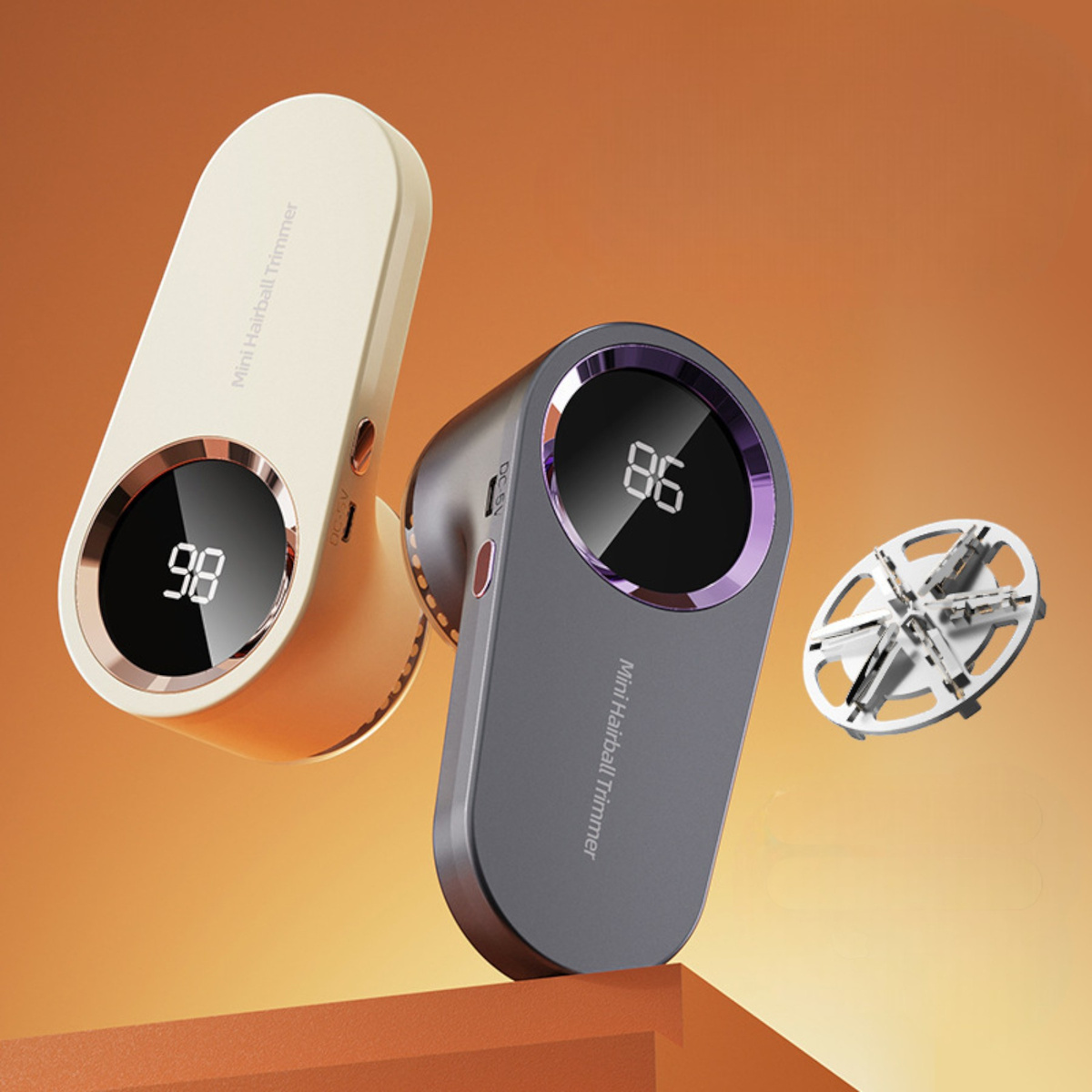 GOLARKA DO UBRAŃ TKANIN TAPICERKI SWETRÓW KANAPY MOCNA BEZPRZEWODOWA USB-C