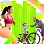 OPASKA ODBLASKOWA DO BIEGANIA DO ROWERU 40cm - ZESTAW 10 SZTUK