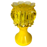 LAMPKA LED OBROTOWA DEKORACYJNY PROJEKTOR OBROTOWY ŚWIECI LED 18CM KRYSZTAŁ