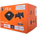 KONSOLA RETRO 2 PADY GRA TELEWIZYJNA PILOT ANDROID TV GRY SERIALE HDMI 4K