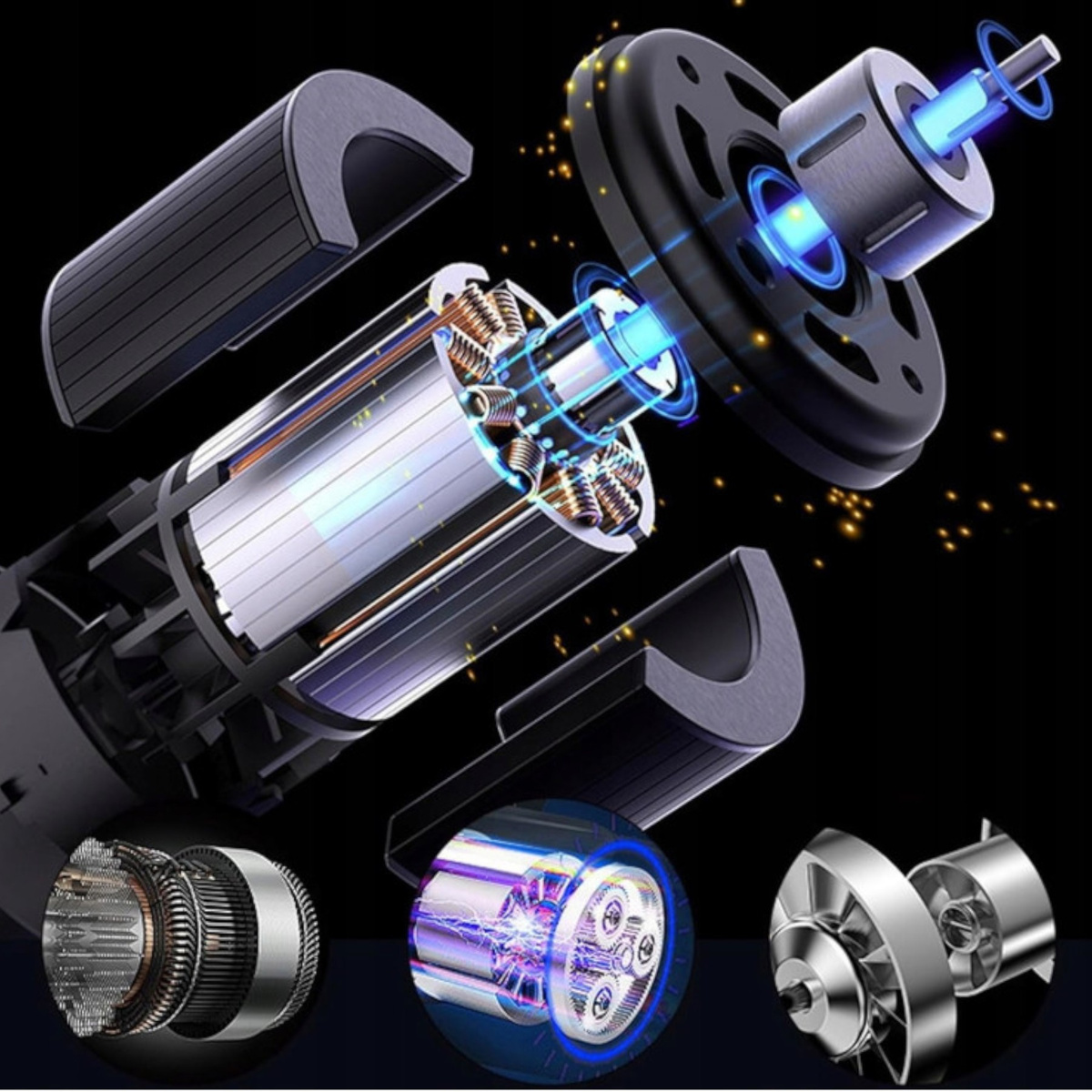 MAŁA SUSZARKA DO WŁOSÓW JONIZACJA KONCENTRATOR CICHA KOMPAKTOWA JONOWA 800W