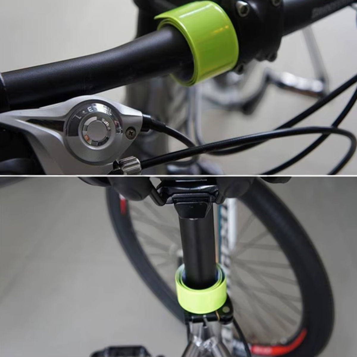 OPASKA ODBLASKOWA DO BIEGANIA DO ROWERU 40cm - ZESTAW 20 SZTUK