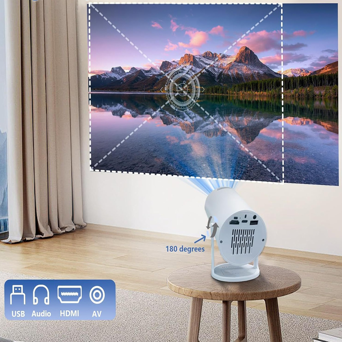 MEGA ZESTAW PROJEKTOR RZUTNIK ANDROID + KONSOLA RETRO 2x PAD