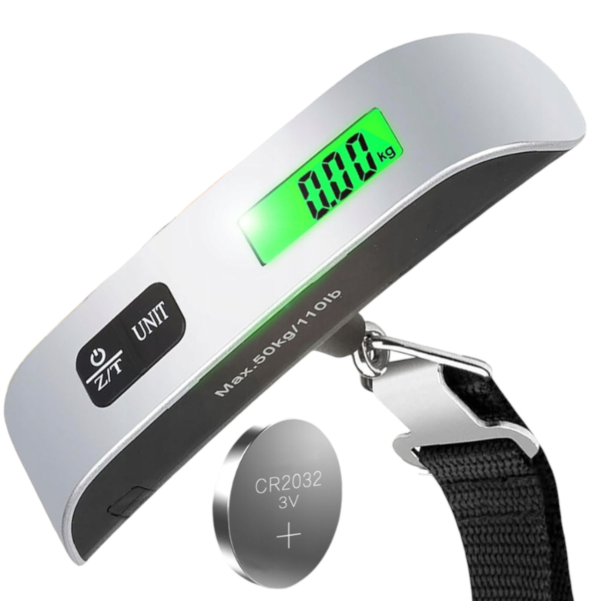 WAGA BAGAŻOWA HAKOWA PODRÓŻNA WĘDKARSKA LOTNICZA TURYSTYCZNA LCD 50kg