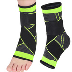 STABILIZATOR STAWU SKOKOWEGO OPASKA ELASTYCZNA UCISKOWA NA KOSTKĘ NA STOPĘ