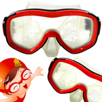 MASKA DO NURKOWANIA OKULARY DO PŁYWANIA GOGLE DLA DZIECI NA BASEN WAKACJE