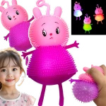 GNIOTEK ANTYSTRESOWY ŚWIECIĄCY LALKA LAECZKA GNIOTEK DUŻY 14CM ŚWIECI LED