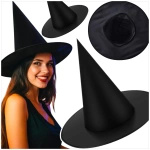 KAPELUSZ WIEDŹMY CZAROWNICY CZAPKA CZARODZIEJA NA HALLOWEEN COSPLAY IMPREZĘ