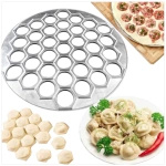 FOREMKA DO PIEROGÓW USZEK RAVIOLI PIEROŻNICA METALOWA 37 PIEROGÓW DUŻA 25CM