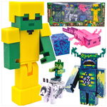 MINECRAFT DUŻY ZESTAW FIGUREK DO ZABAWY FIGURKA Z GRY 5 SZTUK FIGUREK 5w1