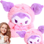 KUROMI MASKOTKA PLUSZOWA PRZYTULANKA MIĘKKI PLUSZAK BRELOK 15CM BRELOCZEK