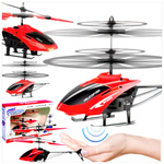 HELIKOPTER STEROWANY DŁONIĄ ZABAWKA LATAJĄCA LATAJĄCY DRON ŚWIECI LED USB