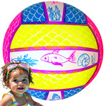 PIŁKA PLAŻOWA OGRODOWA DO BASENU NAD WODĘ DMUCHANA DLA DZIECI GUMOWA DO GRY