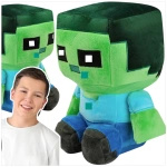 MEGA DUŻA MASKOTKA ZOMBIE Z GRY MINECRAFT DUŻA PRZYTYULANKA PLUSZAK XXL