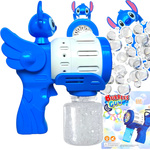 PISTOLET DO BANIEK MYDLANYCH LILO STICH AUTOMAT BAŃKI MYDLANE PŁYN STITCH