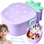 POJEMNIK NA JEDZENIE DLA DZIECI LUNCH BOX LUNCHBOX ŚNIADANIÓWKA + SZTUĆCE
