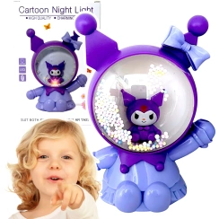 KUROMI LAMPKA NOCNA DLA DZIECI KOLOROWA ŚWIECI LED USB LAMPKA NA BIURKO